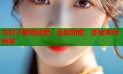花妃子蜜桃视频：品尝甜蜜，体验农场新鲜