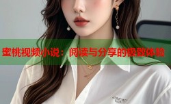 蜜桃视频小说：阅读与分享的极致体验