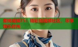 蜜桃视频75：精彩短视频社区，尽享娱乐时光