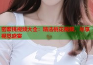 密蜜桃视频大全：精选桃花视频，尽享视觉盛宴