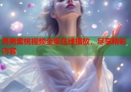 男男蜜桃视频全集在线播放，尽享精彩内容