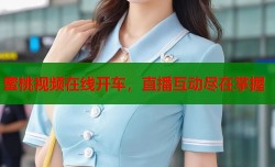 蜜桃视频在线开车，直播互动尽在掌握
