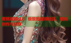 蜜桃视频成2：极致短视频社区，轻松创作与分享