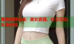 蜜桃视频在线：美女直播、社交互动、礼物传情