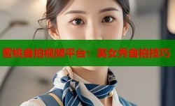 蜜桃自拍视频平台：美女秀自拍技巧