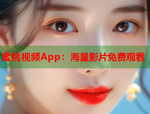 蜜桃视频App：海量影片免费观看  第1张
